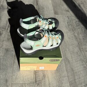 NWT Women’s Keen Granite Green/Terrazzo Outdoor Sandals